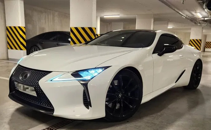 samochody osobowe Lexus LC cena 317000 przebieg: 61000, rok produkcji 2018 z Gdańsk